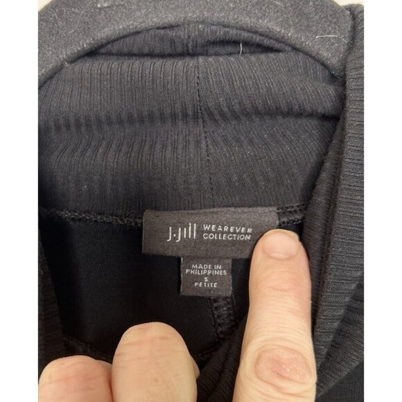 J.Jill Wearever Collection Women’s Dress Black Turtleneck Size Small Petite SP - Picture 3 of 9